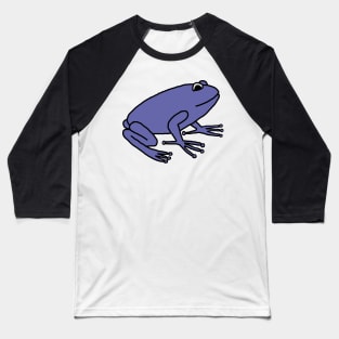 Very Peri Periwinkle Blue Frog Color of the Year 2022 Baseball T-Shirt